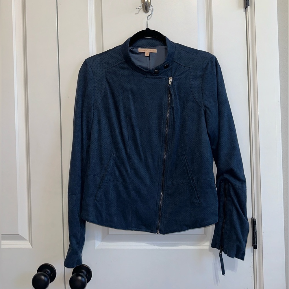Gibson Larimer Navy Suede Jacket - Picture 2 of 10